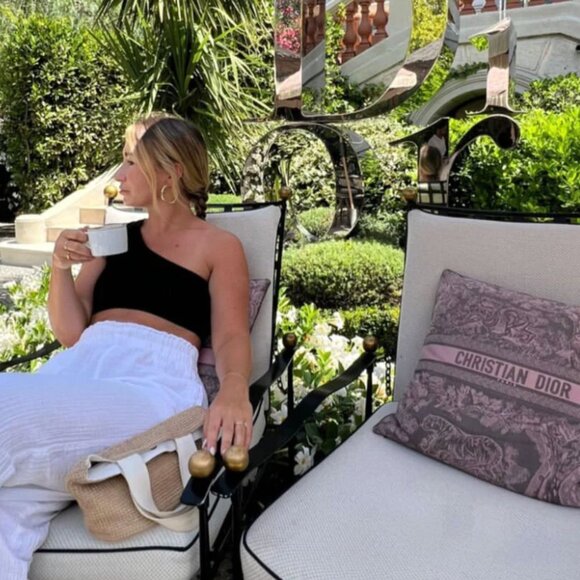 NWT runaway the label Black one shoulder crop top MEDIUM - Picture 9 of 10